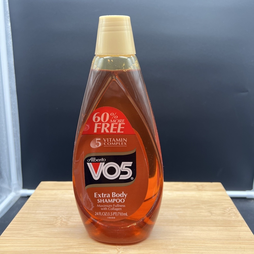 VTG Alberto VO5 Extra Body Shampoo  Discontinued 24 Fl OZ 2006 Prop Movie Play